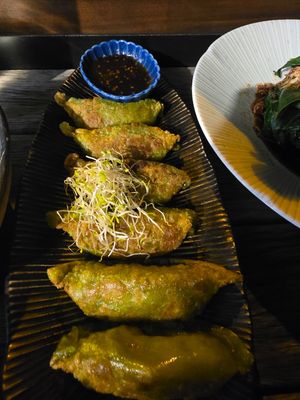 Gyoza at Kumo Izakaya & Sake Bar in Brunswick East
