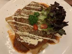 Lasagna  at Veganerie - Siam Paragon in Bangkok