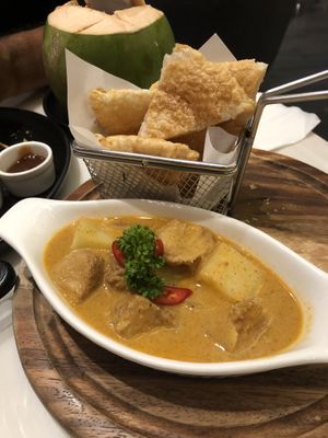 Curry  at Veganerie - Siam Paragon in Bangkok