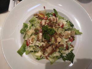 Ceasar Salad at Veganerie - Siam Paragon in Bangkok