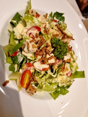 Cesar salad at Veganerie - Siam Paragon in Bangkok
