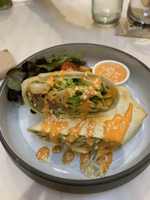 Bts wrap  at Veganerie - Siam Paragon in Bangkok