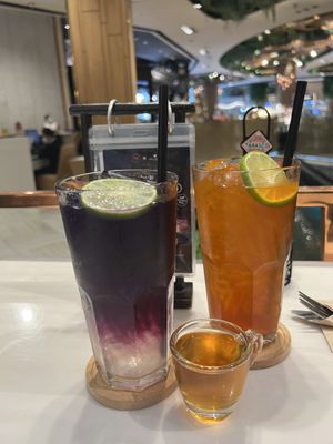 Iced drinks   at Veganerie - Siam Paragon in Bangkok
