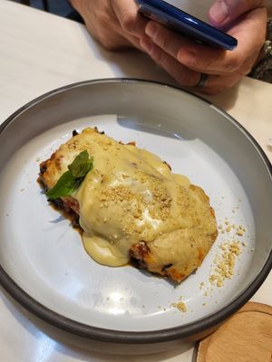 Lasagna at Veganerie - Siam Paragon in Bangkok