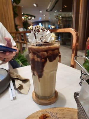 Choco peanut milkshake - winner! at Veganerie - Siam Paragon in Bangkok