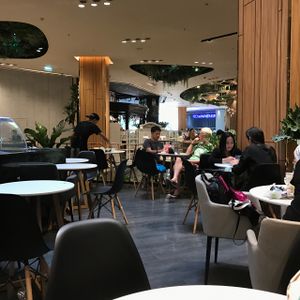 dining area at Veganerie - Siam Paragon in Bangkok