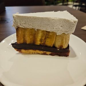 Banoffee Pie at Veganerie - Siam Paragon in Bangkok