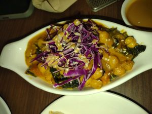Chickpea curry at Veganerie - Siam Paragon in Bangkok