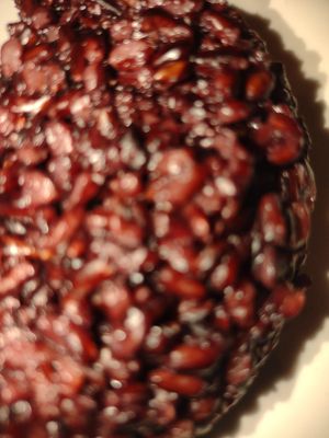 Rice up close at Veganerie - Siam Paragon in Bangkok