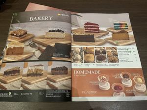 Menu  at Veganerie - Siam Paragon in Bangkok