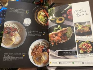 Menu  at Veganerie - Siam Paragon in Bangkok
