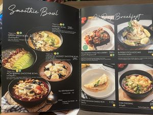 Menu  at Veganerie - Siam Paragon in Bangkok