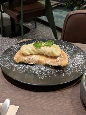 Banana Roti at Veganerie - Siam Paragon in Bangkok