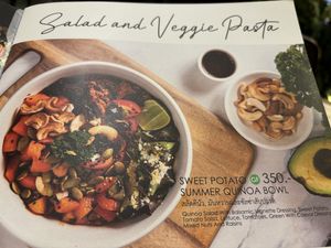 Sweet potato summer quinoa bowl  at Veganerie - Siam Paragon in Bangkok