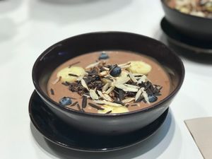 Smoothie ball at Veganerie - Siam Paragon in Bangkok