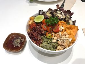 Quinoa salad at Veganerie - Siam Paragon in Bangkok