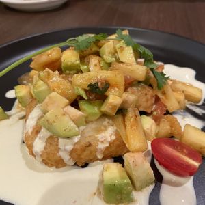 Hash brunch  at Veganerie - Siam Paragon in Bangkok