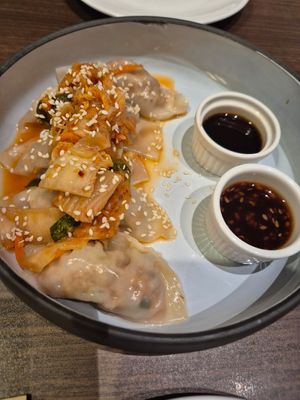 Dumplings at Veganerie - Siam Paragon in Bangkok