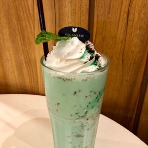 Mintshake with Chocolate chips at Veganerie - Siam Paragon in Bangkok