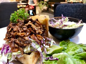 BBK Waffles at Veganerie - Siam Paragon in Bangkok