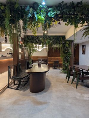 Cute decor! at Veganerie - Ratchathewi in Bangkok