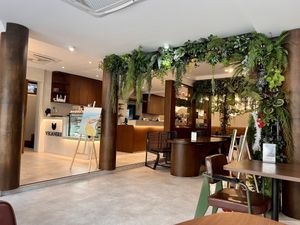 Interior of restaurant   at Veganerie - Ratchathewi in Bangkok