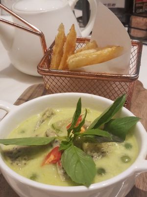 Green curry at Veganerie - Siam Paragon in Bangkok