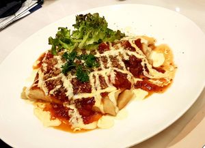 Vegan food at Veganerie - Siam Paragon in Bangkok