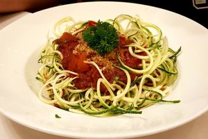 Vegan food at Veganerie - Siam Paragon in Bangkok