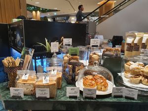 Bakery section at Veganerie - Siam Paragon in Bangkok