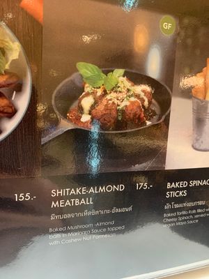 Meatballs  at Veganerie - Siam Paragon in Bangkok