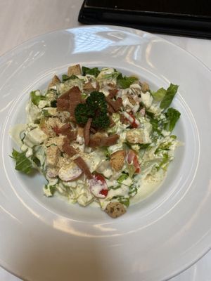 Cesar salad at Veganerie - Siam Paragon in Bangkok