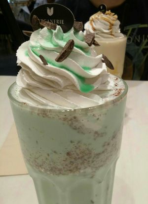 Choc-Mint Shake at Veganerie - Siam Paragon in Bangkok
