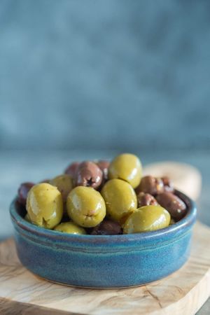 Marinated Olives at The Hidden Olive in Plymouth