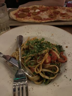 Vegan lentil Ragu   at Zizzi in Belfast