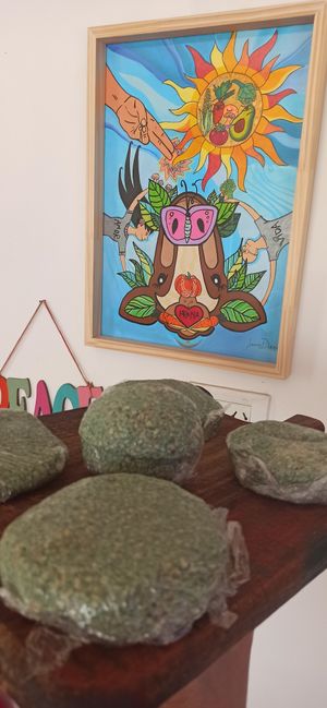 #quesocrudo #rawcheese at Veg & Soul in Mar Del Plata