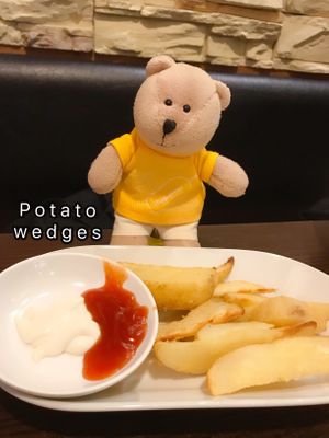 Potato Wedges  at Roma's Deli in Central Singapore