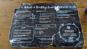 Menu at Heart & Soul Wholefood Cafe in Grafton