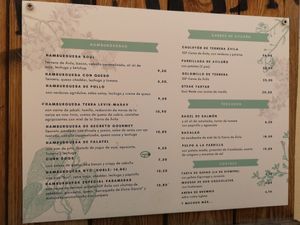 Carta julio 2021 at Soul Kitchen in Avila