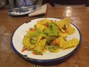 Nachos veganos at Soul Kitchen in Avila