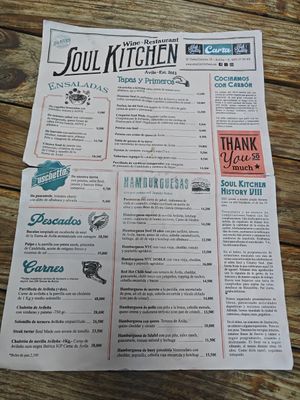 Carta at Soul Kitchen in Avila