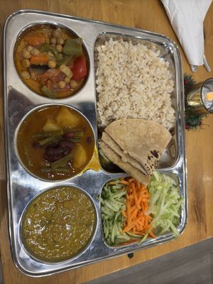   at Ahimsa The Vegan Cafe in North West London