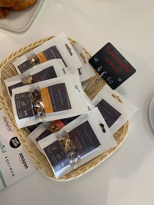 Snacks at Ahimsa The Vegan Cafe in North West London