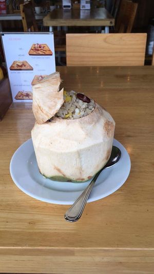 Vegan dish at Wooden Box in Pattaya