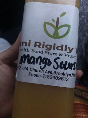 Mango soursop smoothies   at Nanni Juice Bar in Brooklyn