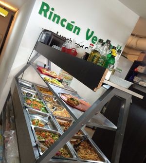 Lunch buffet at Rincon Verde in Cordoba