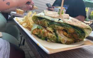 Chickn Pesto Wrap  at Woodhouse in Columbus