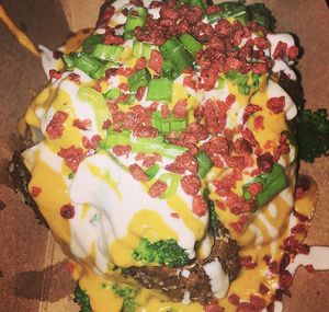 Vegan Loaded Baked Potato at Woodhouse in Columbus