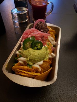 Nachos at Woodhouse in Columbus