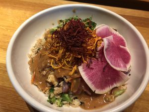 Buddha bowl with tofu   at Northstar Cafe in Liberty Township